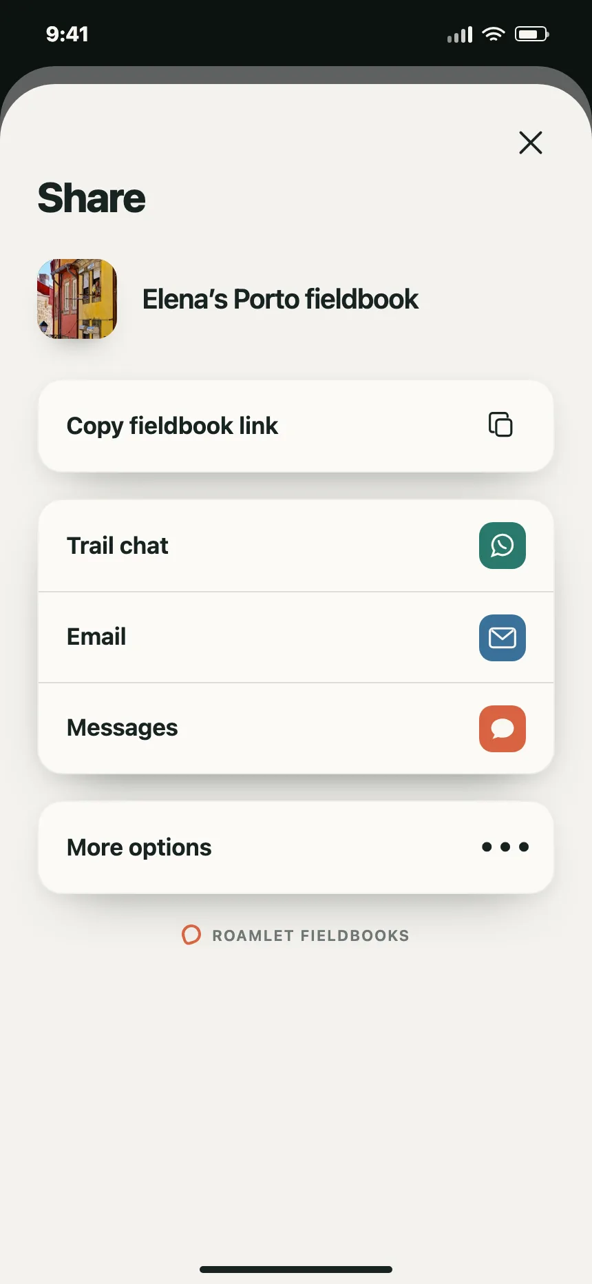 Social links