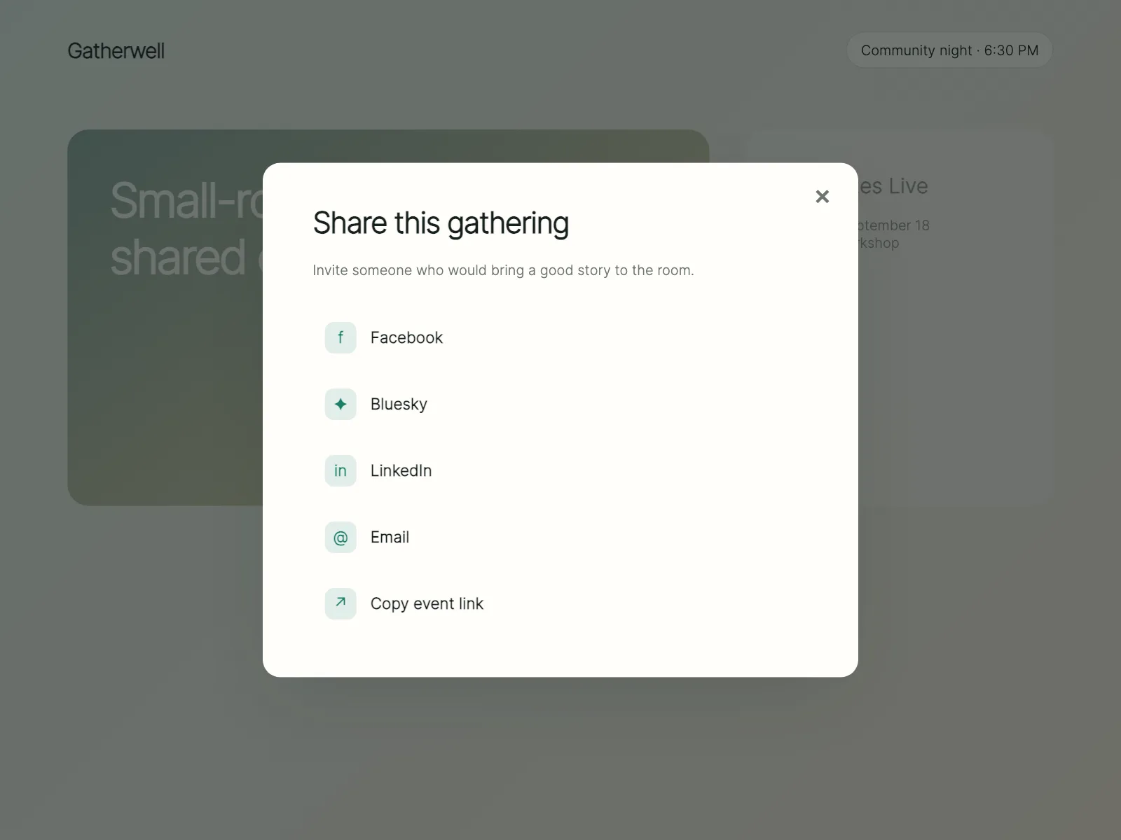 Social links