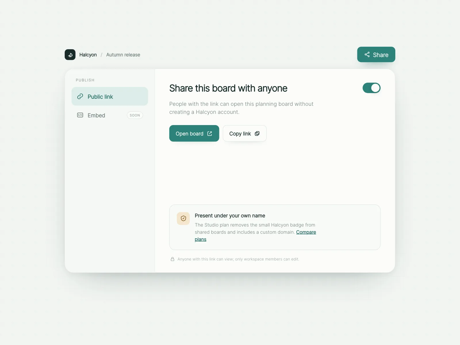 Social links