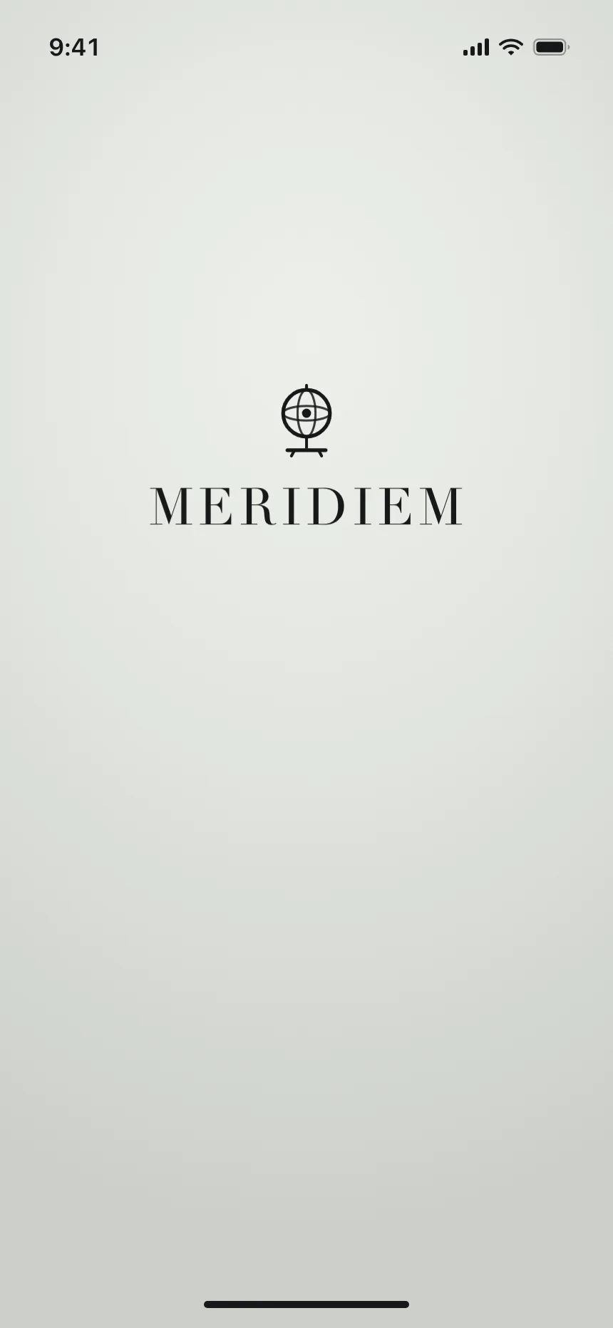 Splash screen