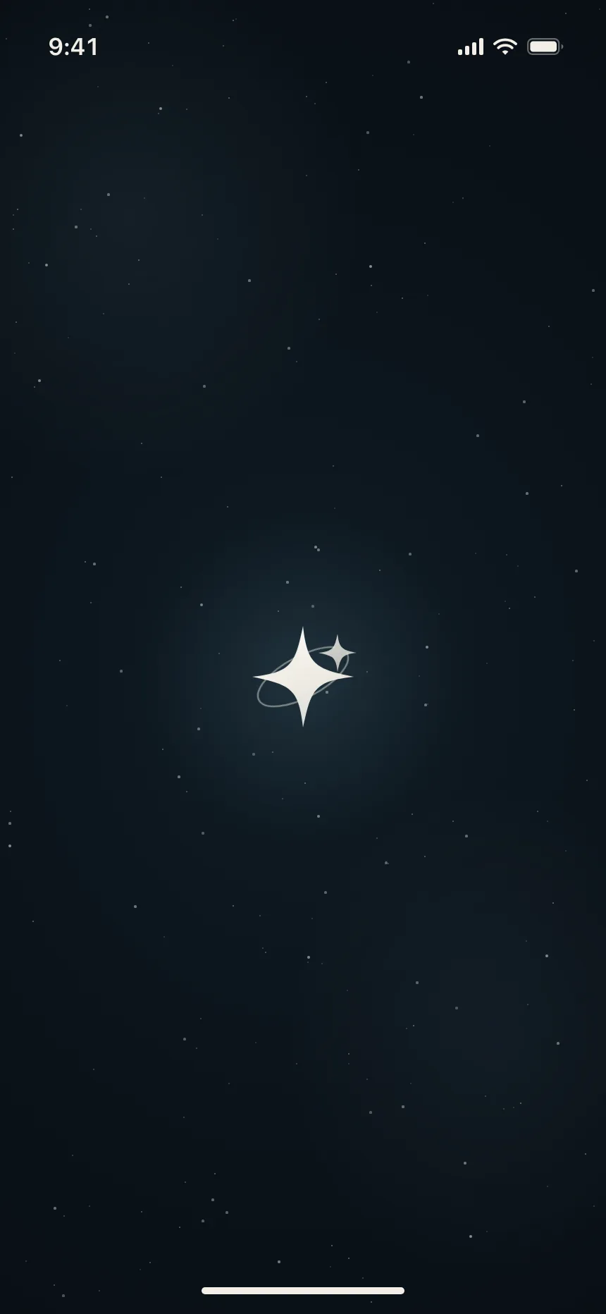 Splash screen