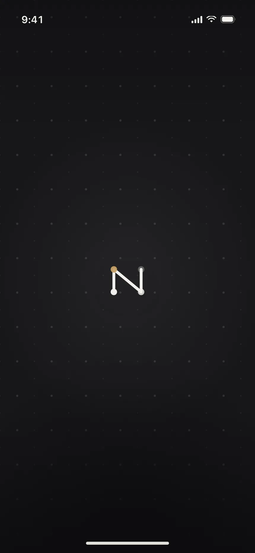 Splash screen