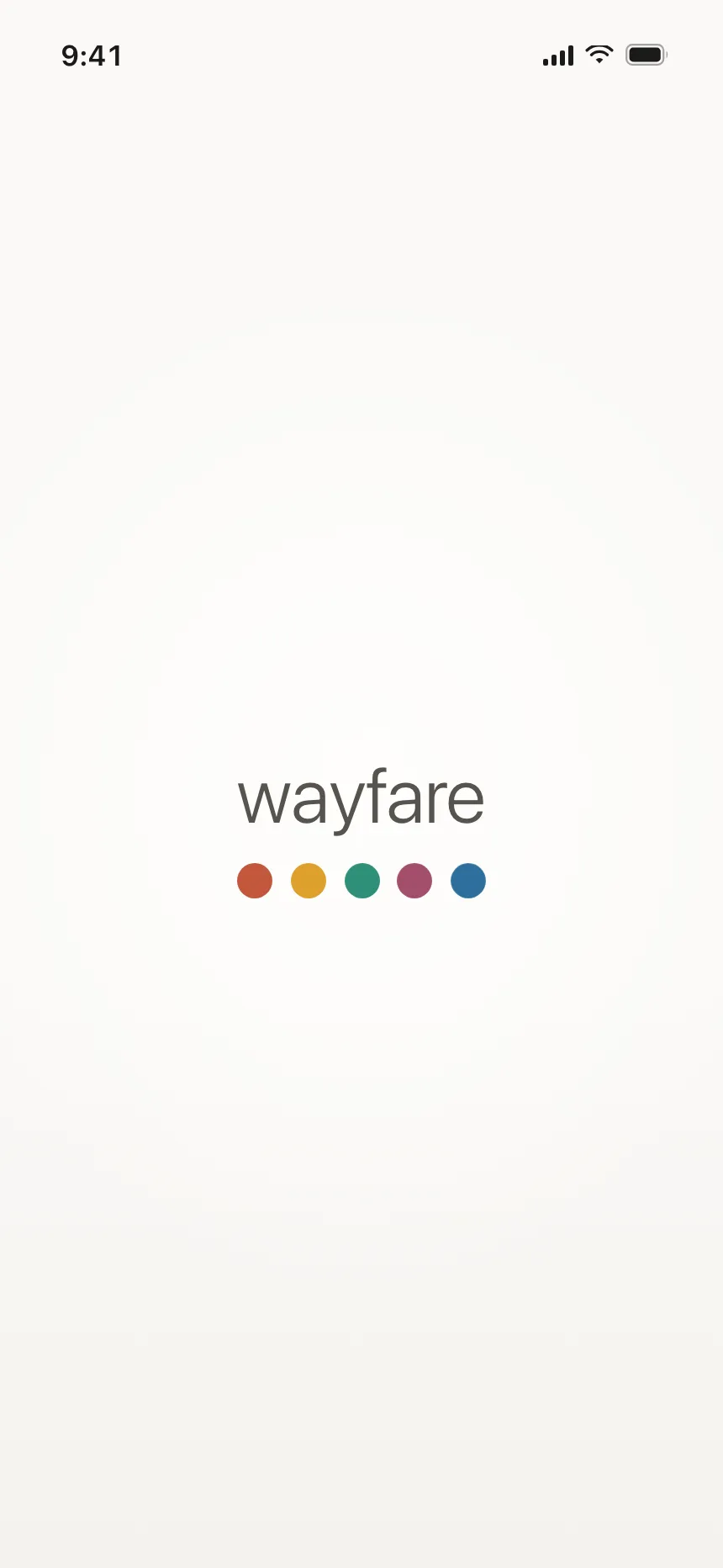 Splash screen
