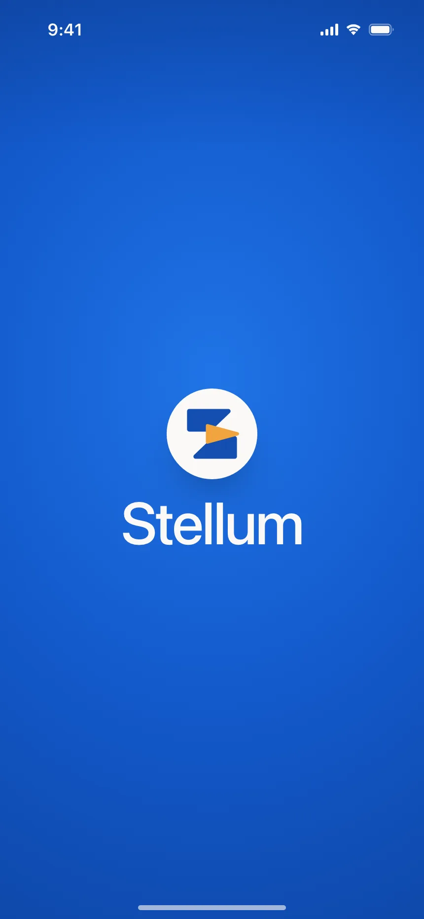 Splash screen