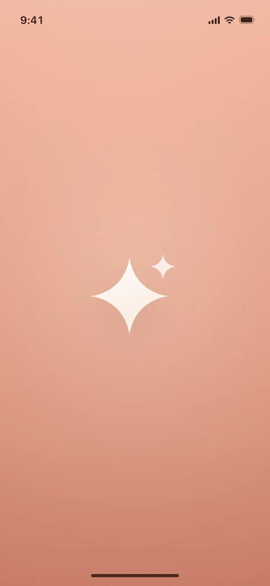Splash screen