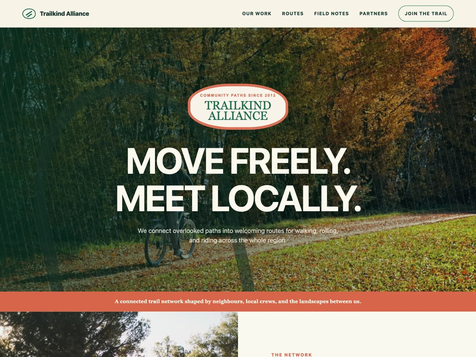 Sponsor page