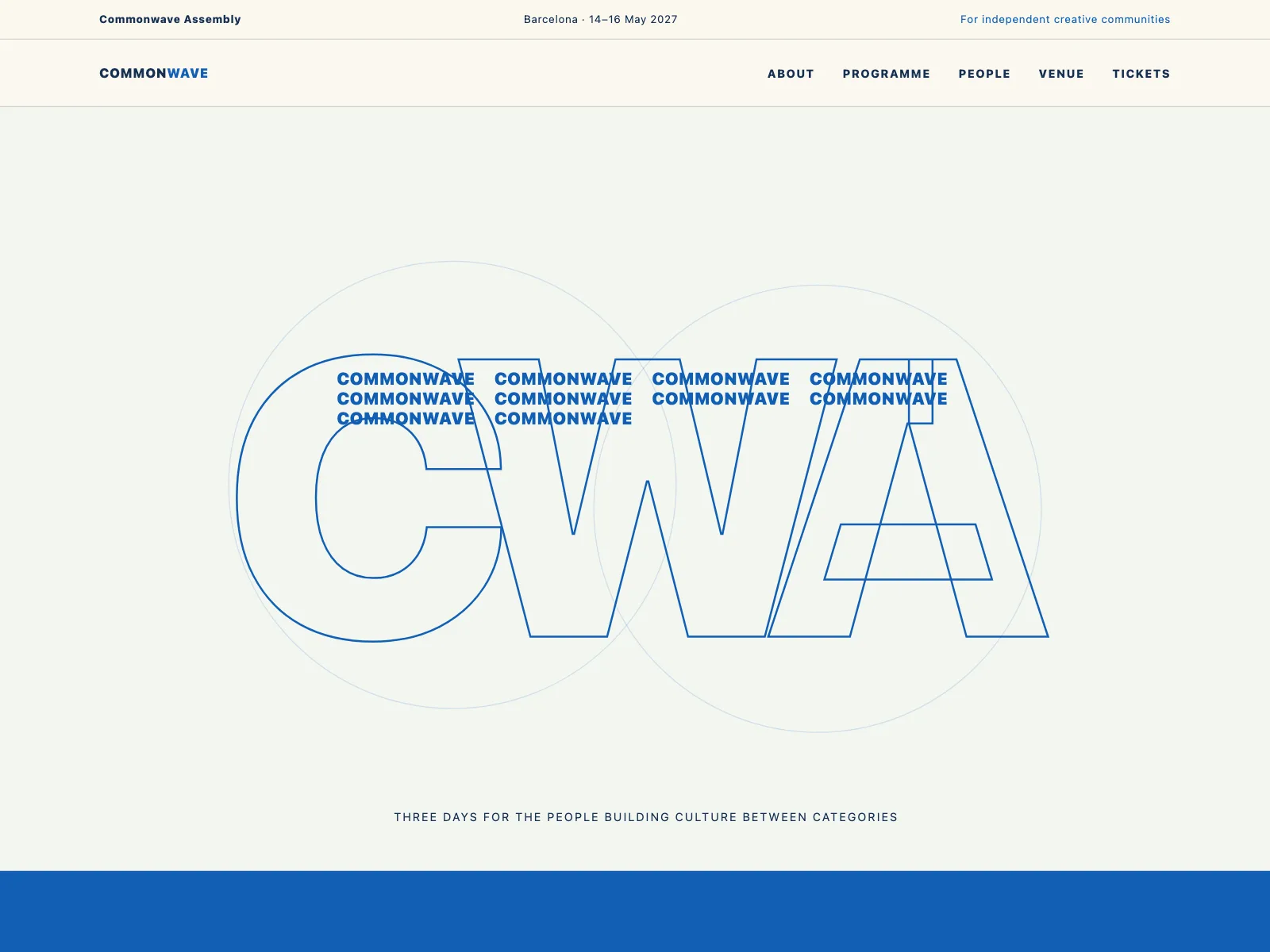 Sponsor page