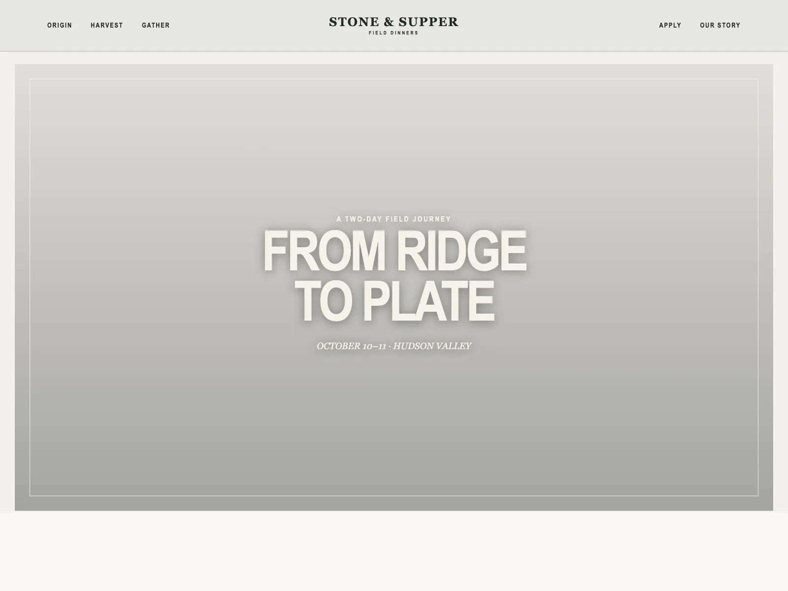 Sponsor page