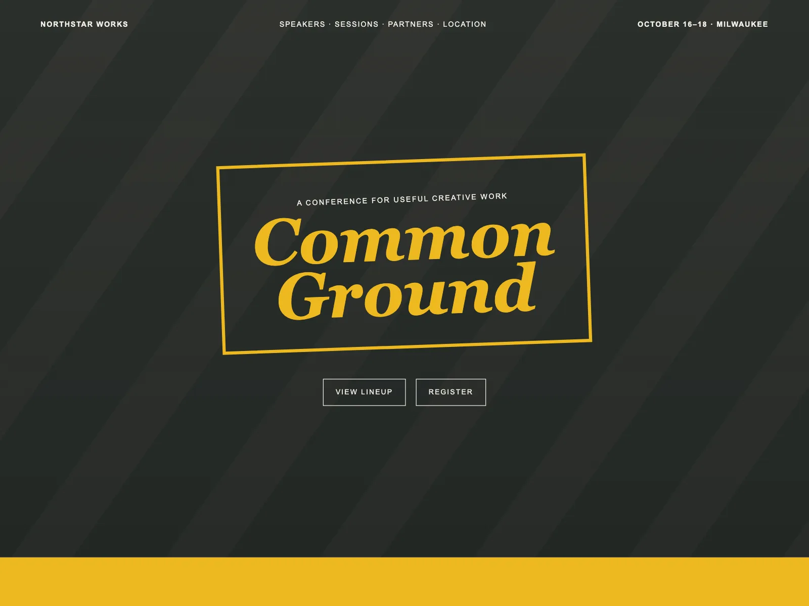 Sponsor page