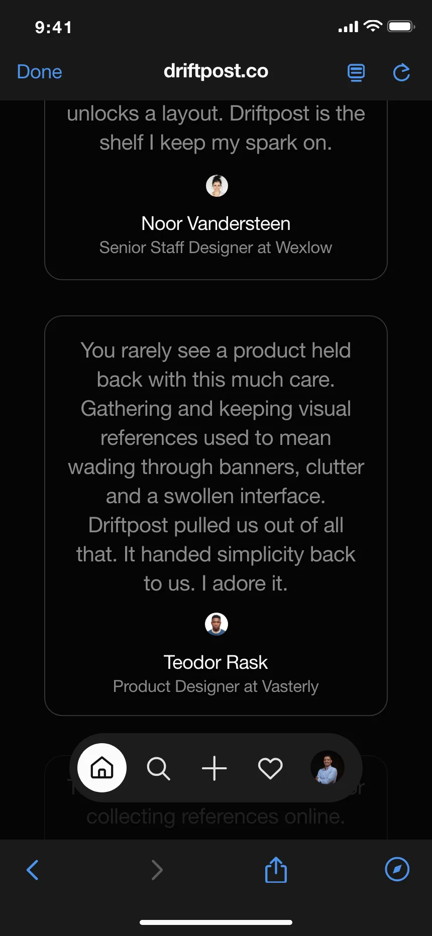 Testimonials