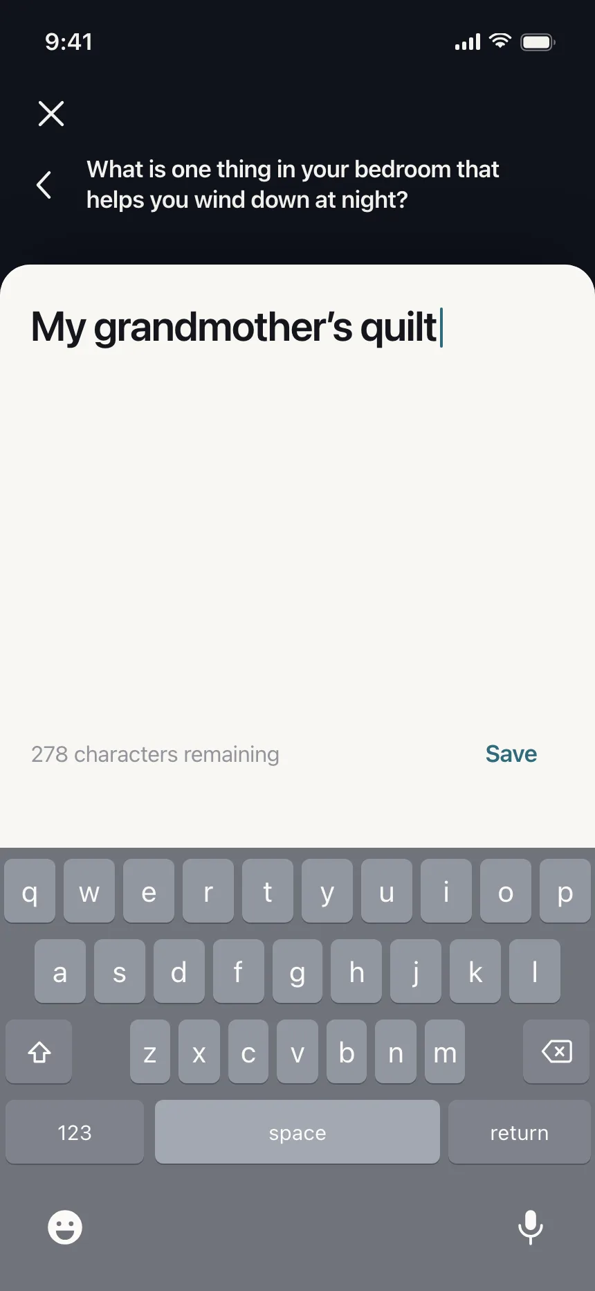 Text area
