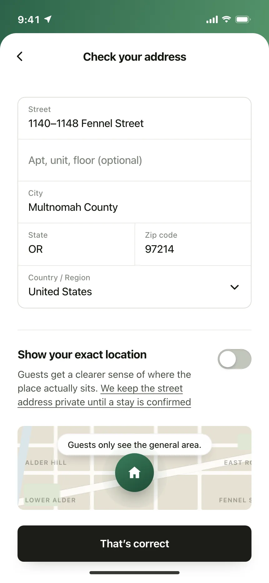 Text area