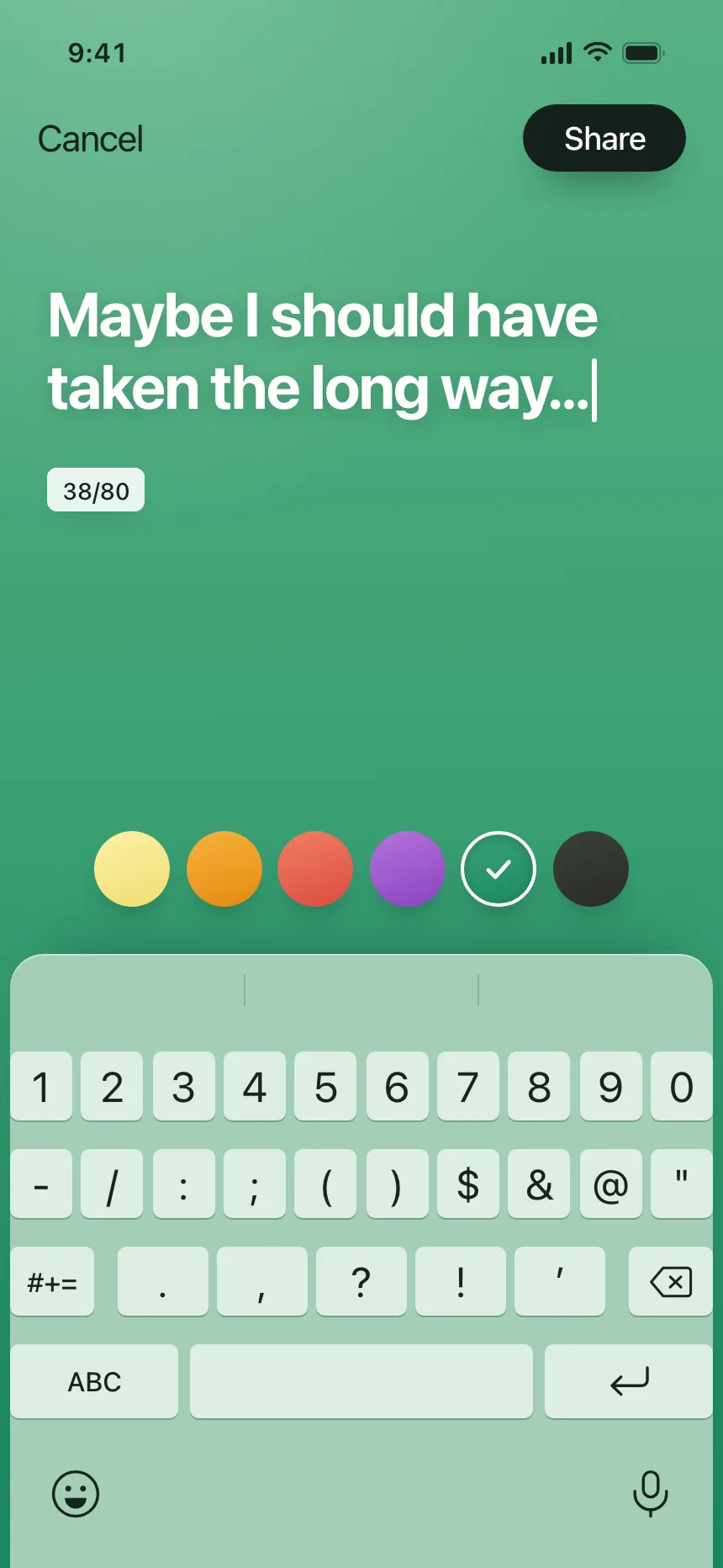 Text area