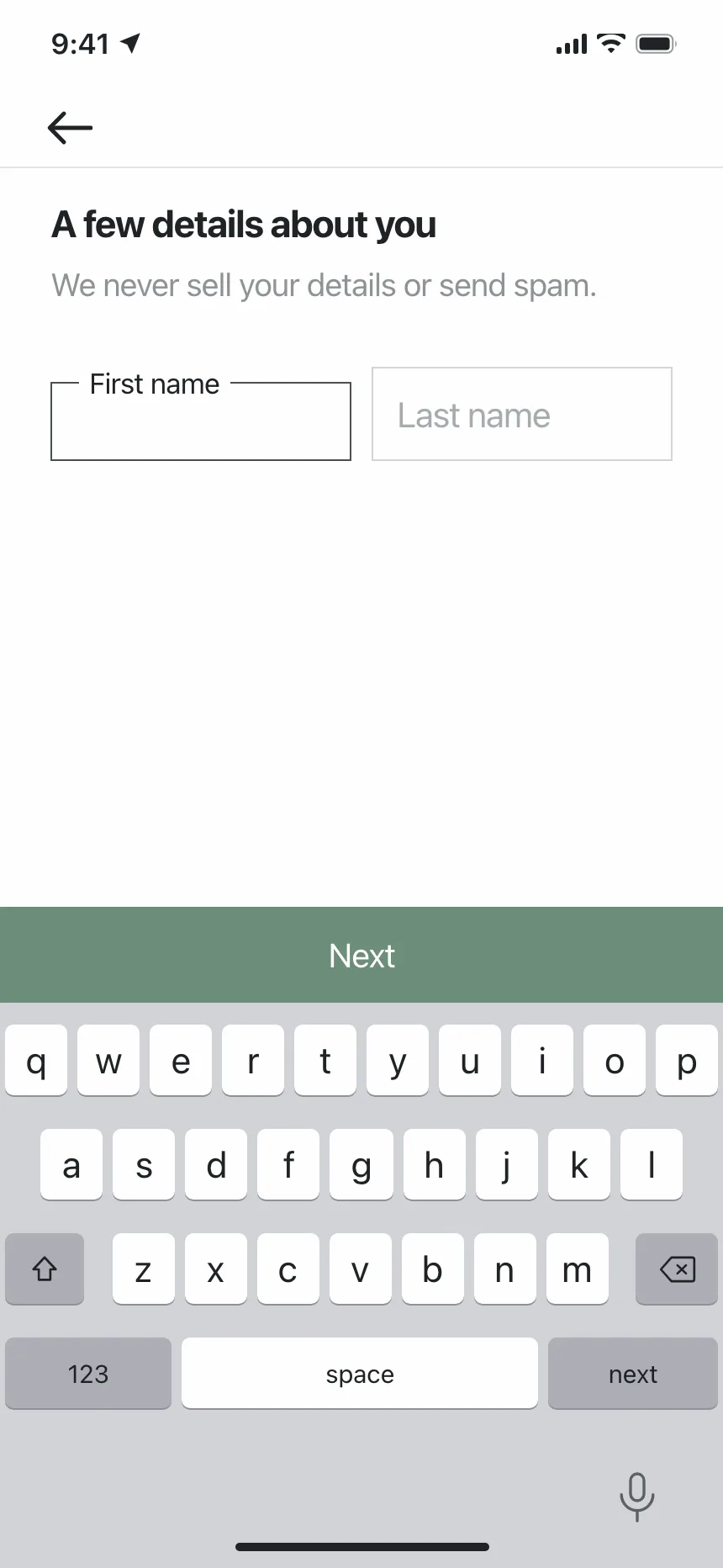Text field