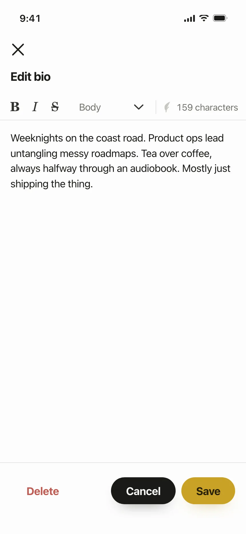 Text field