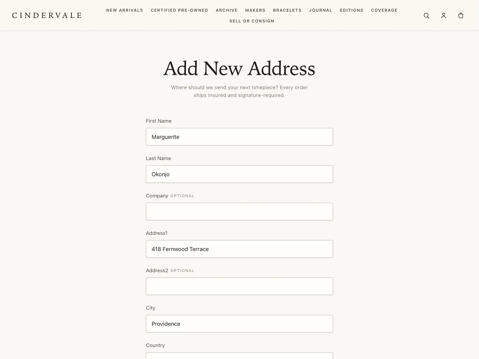 Text field