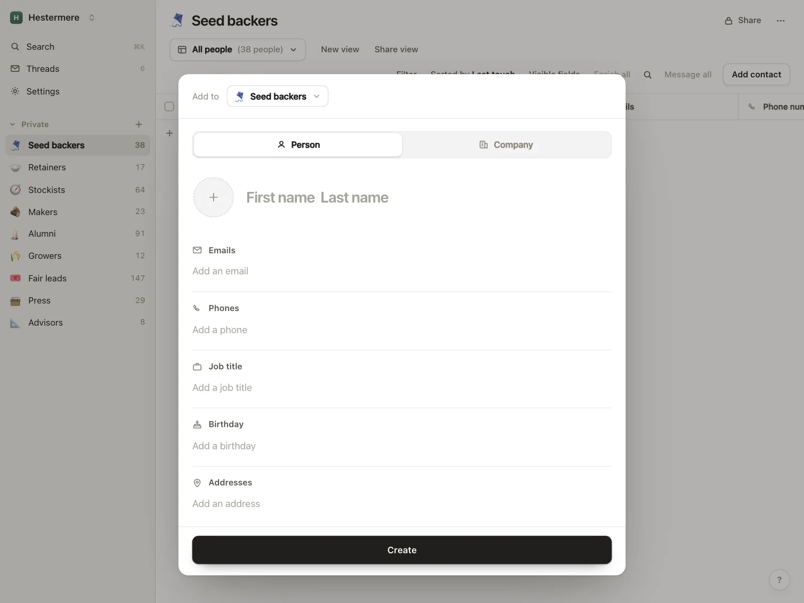 Text field