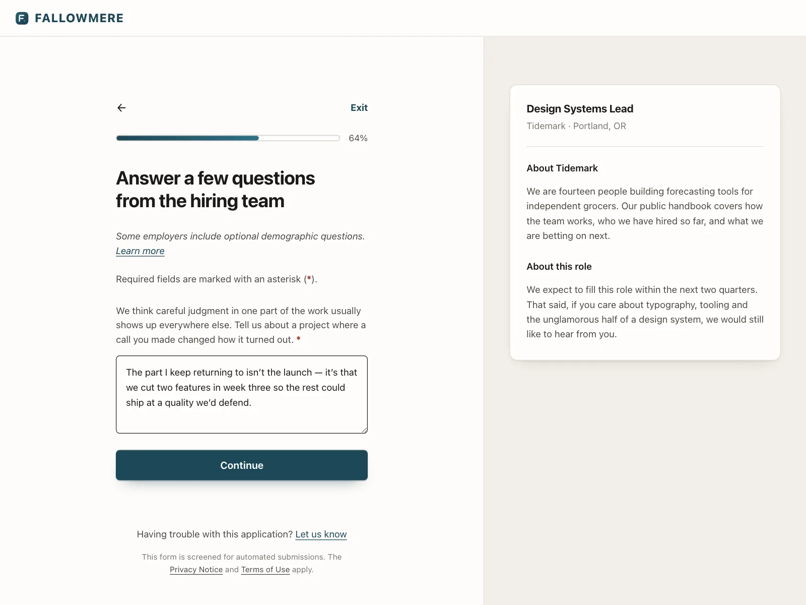 Text field