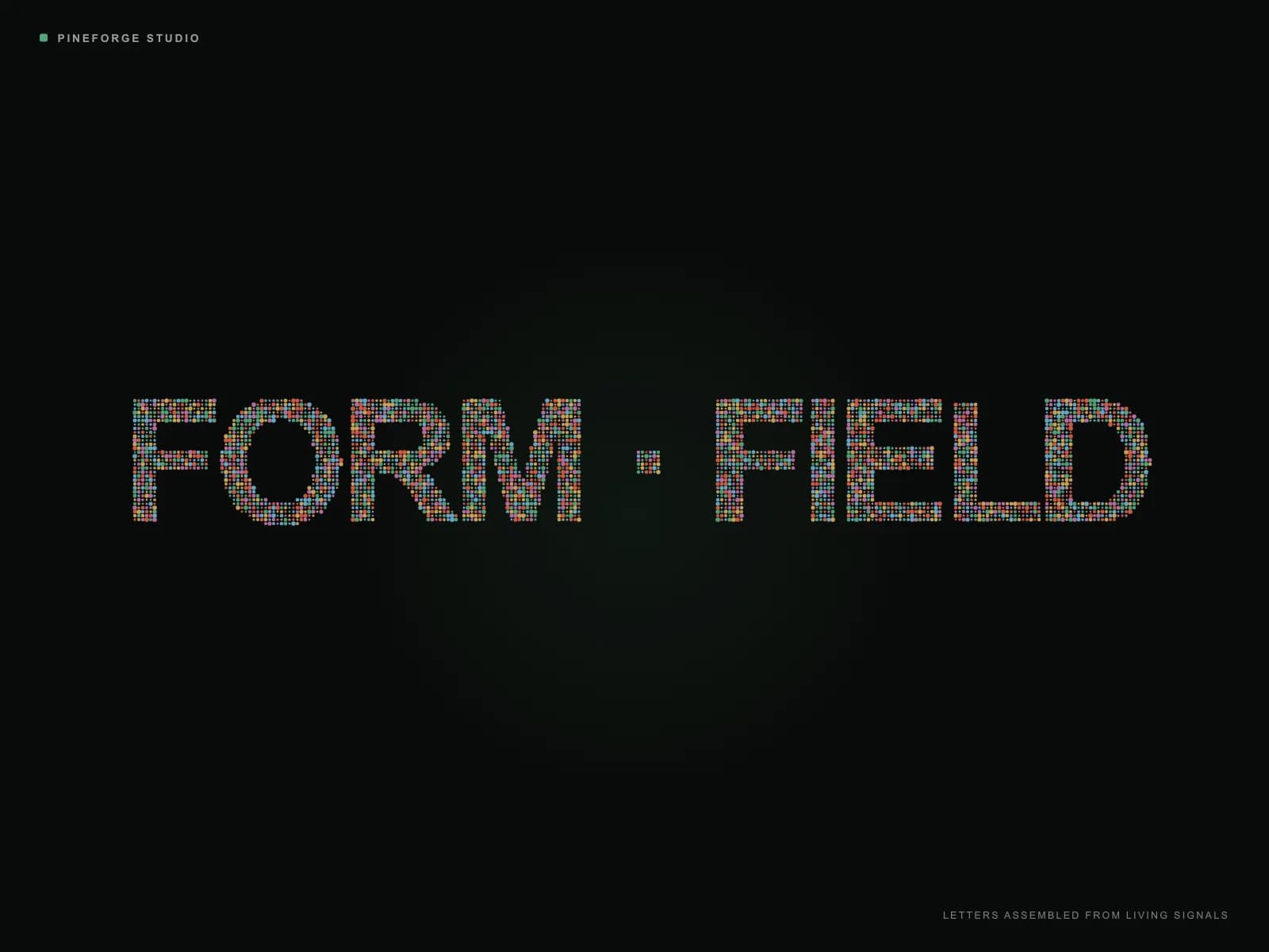 Text particles