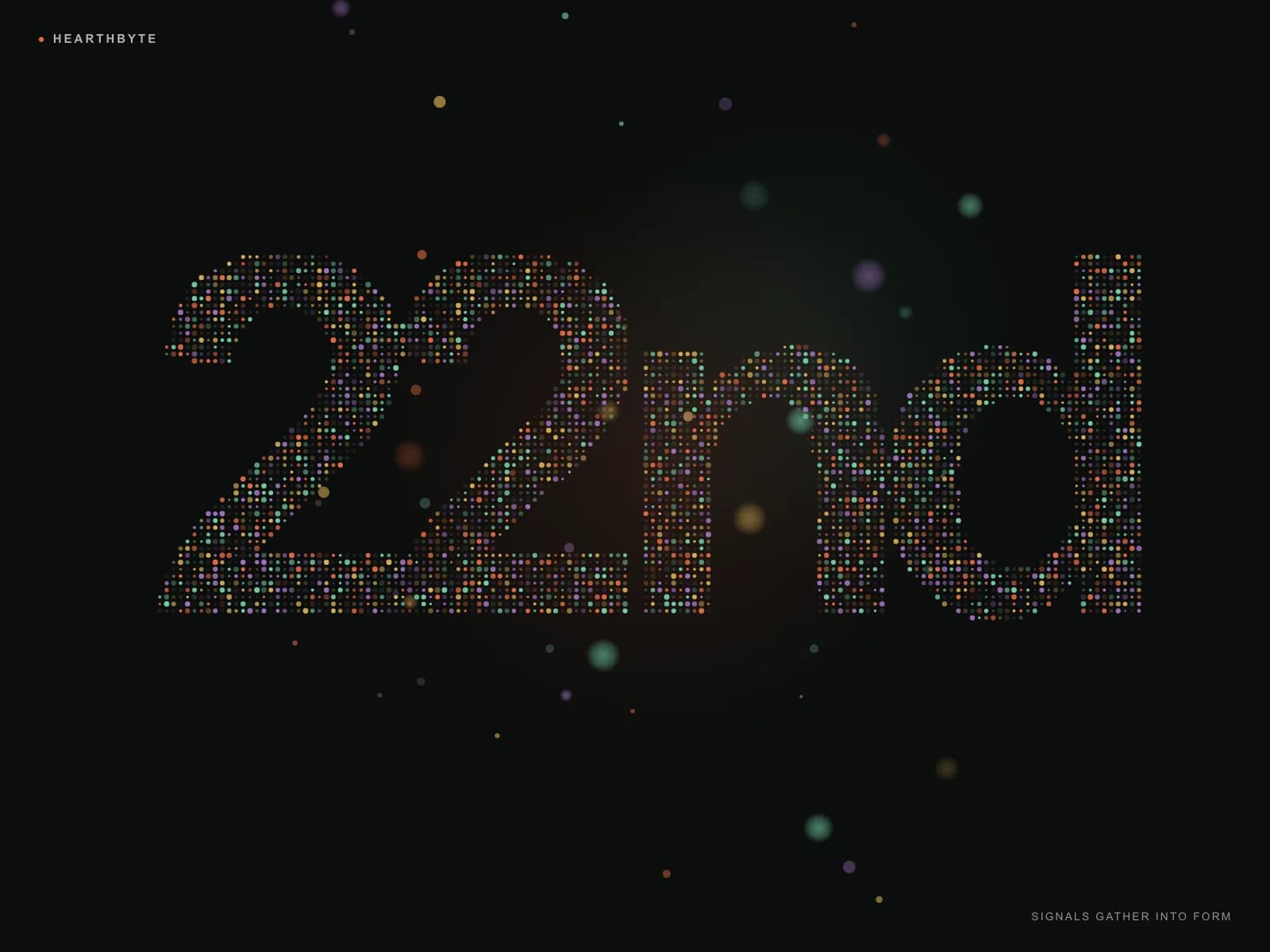 Text particles