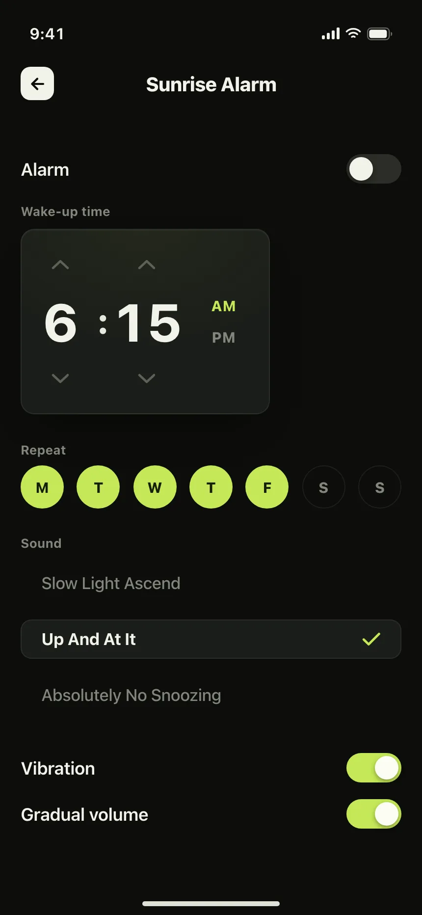 Time picker