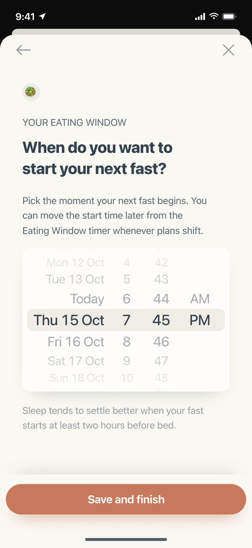 Time picker