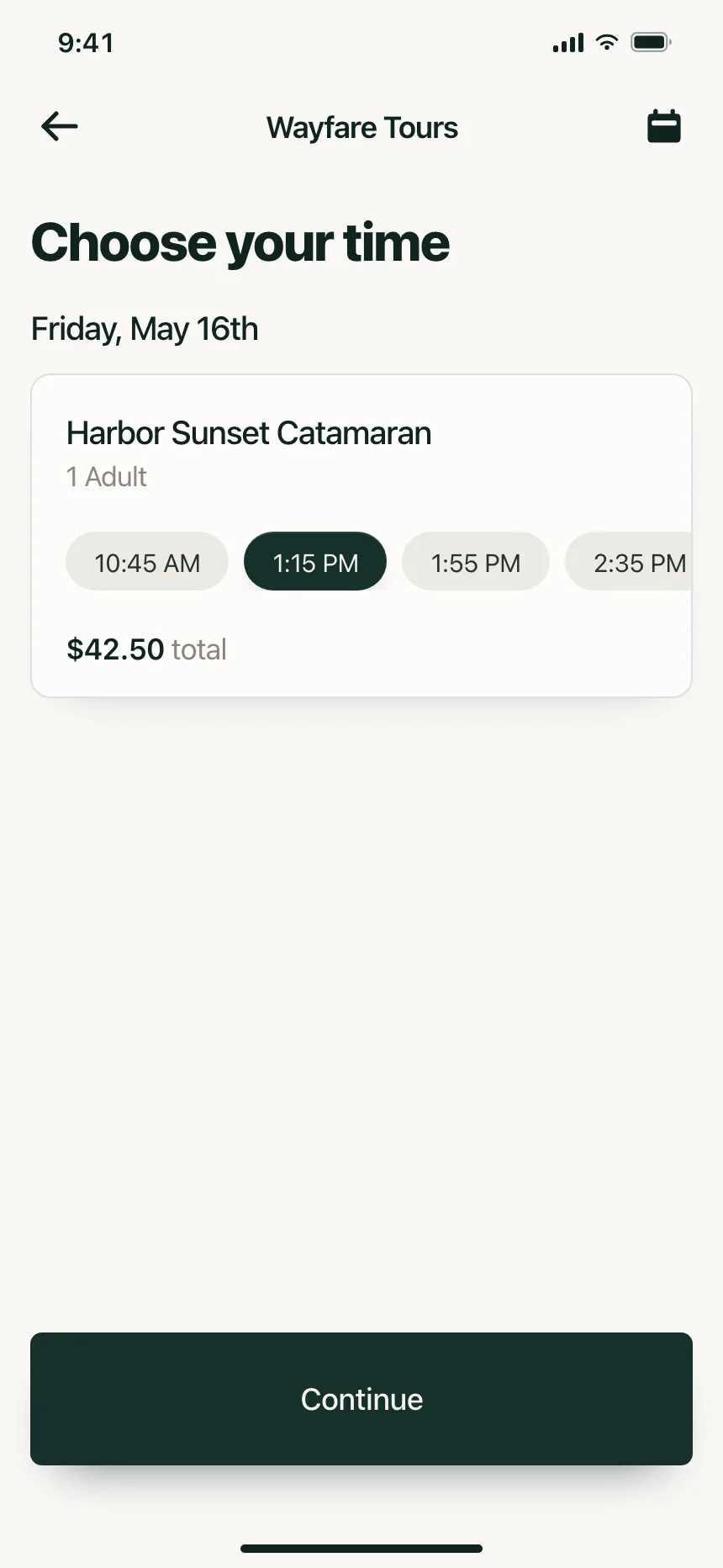 Time picker