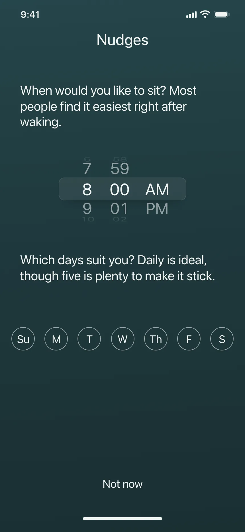 Time picker