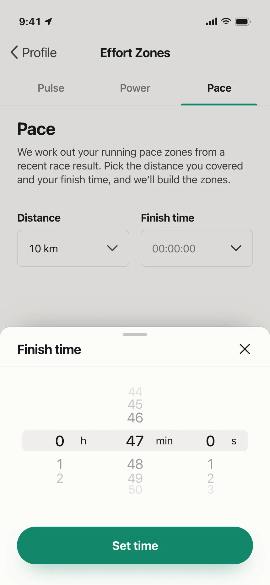 Time picker