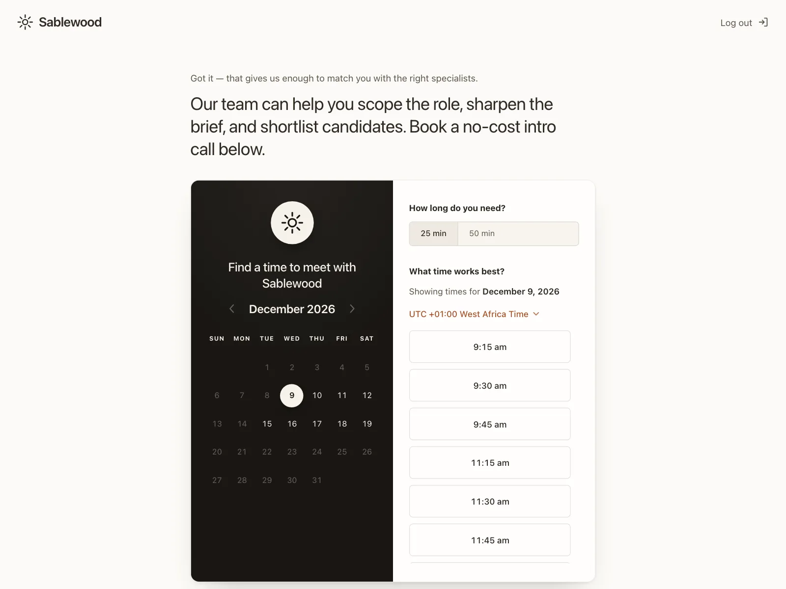 Time picker