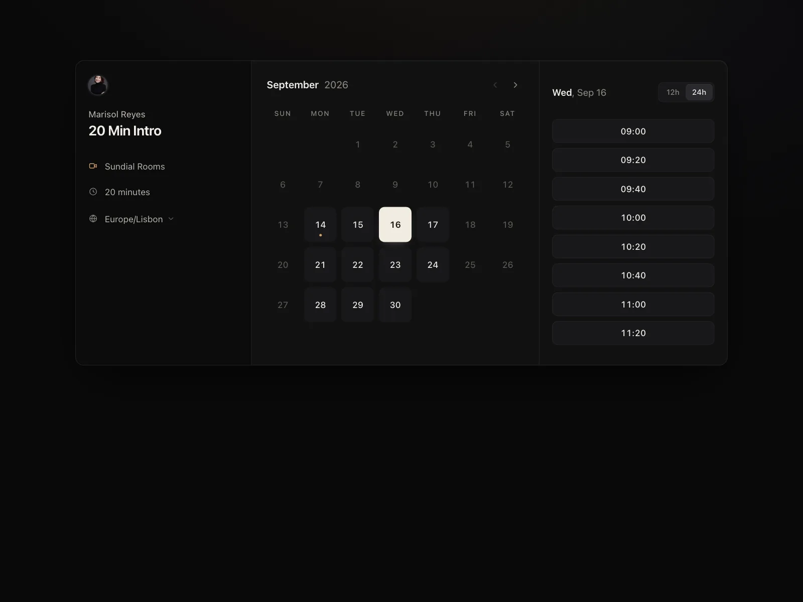 Time picker