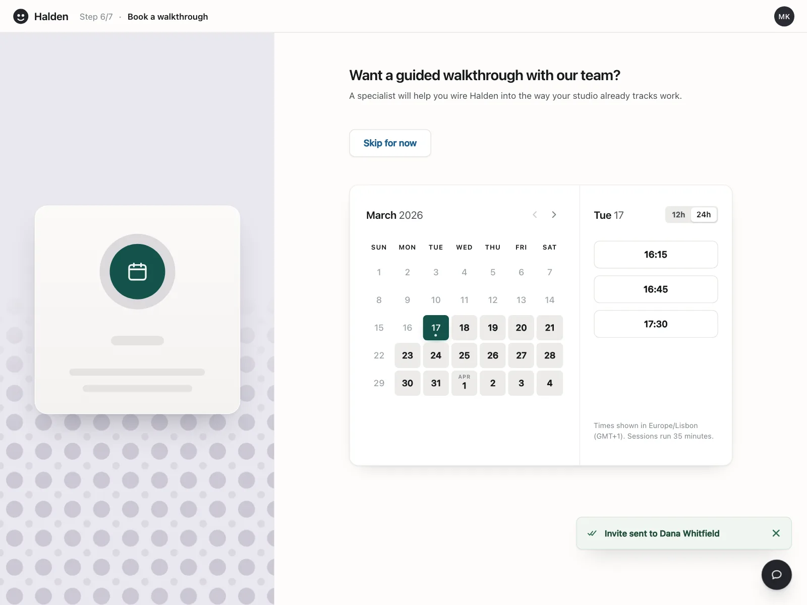 Time picker