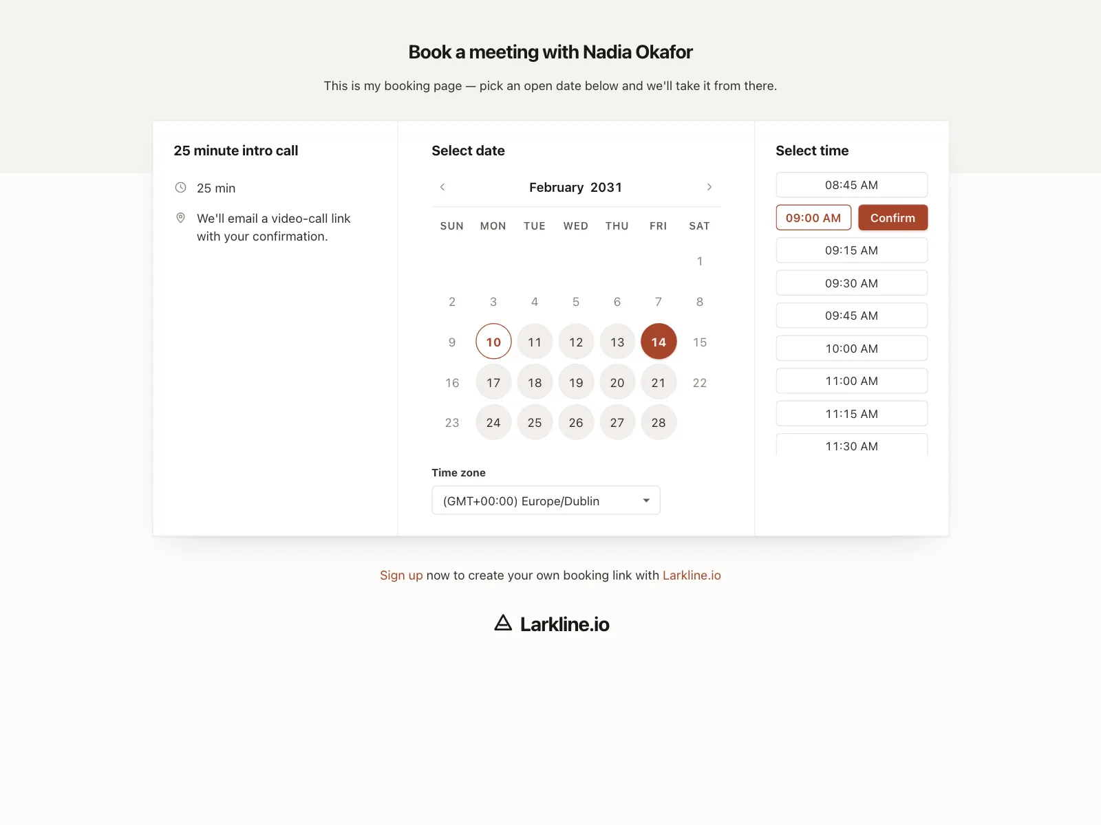 Time picker