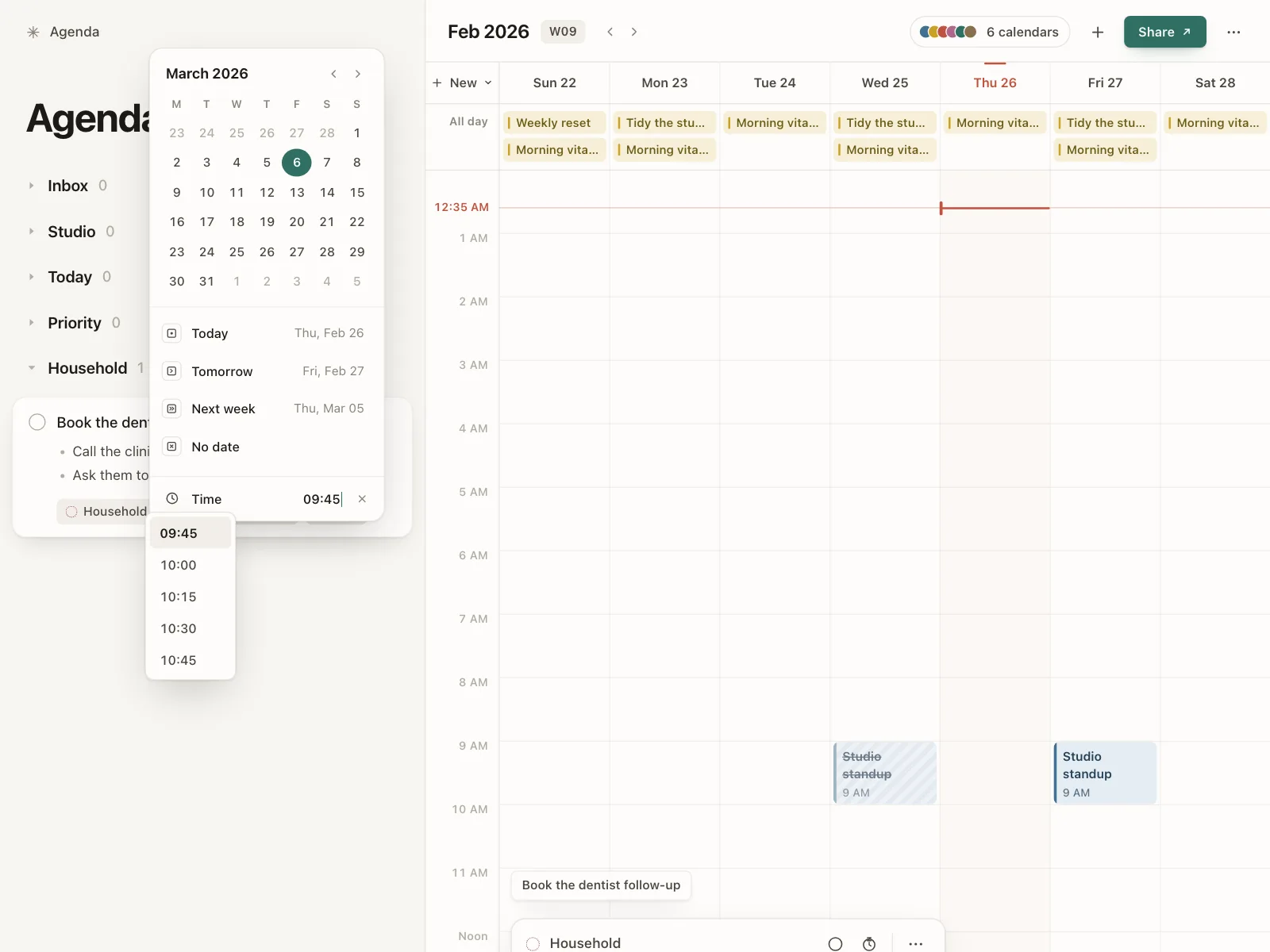Time picker