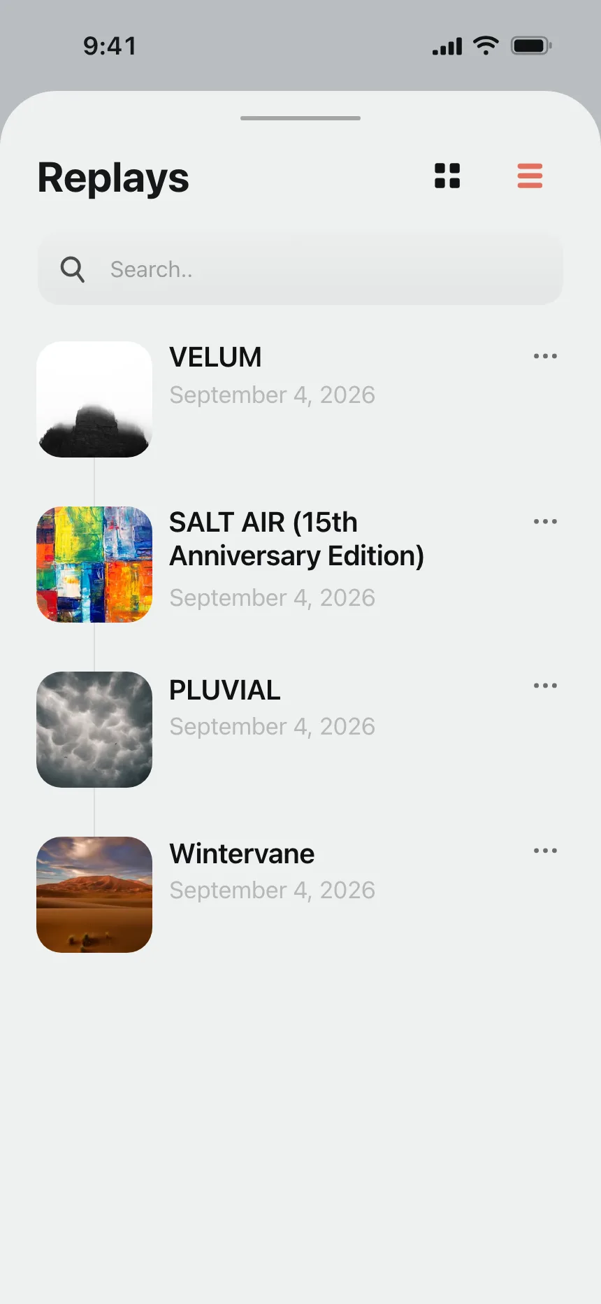 Timeline roadmap