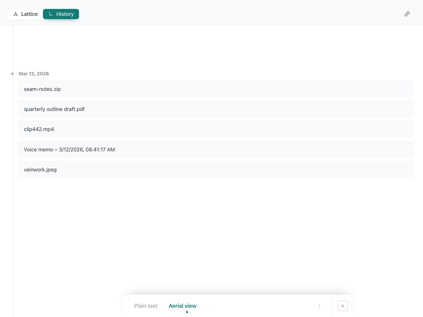 Timeline roadmap