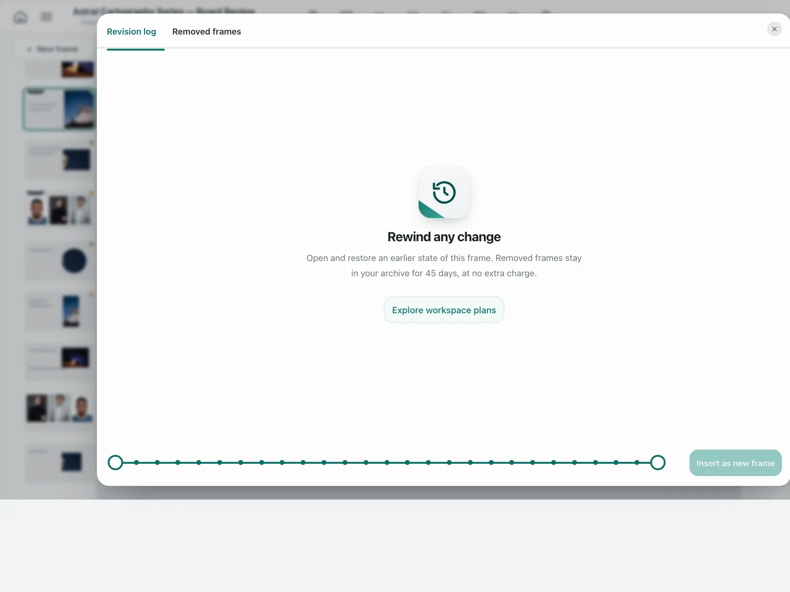 Timeline roadmap