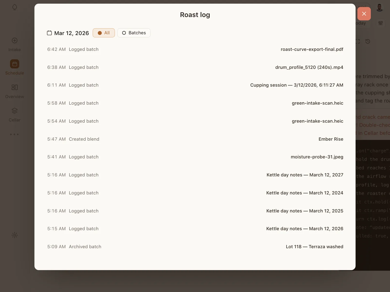 Timeline roadmap