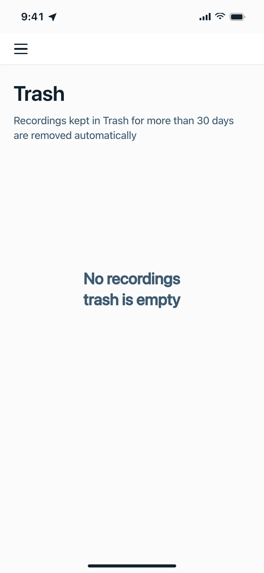 Trash & Archive