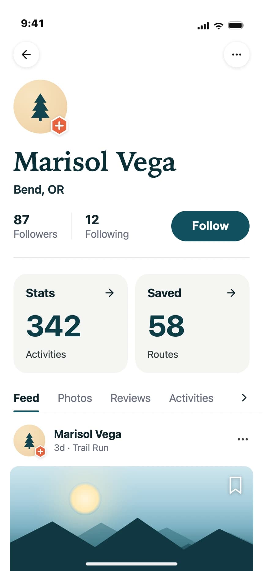 User profile