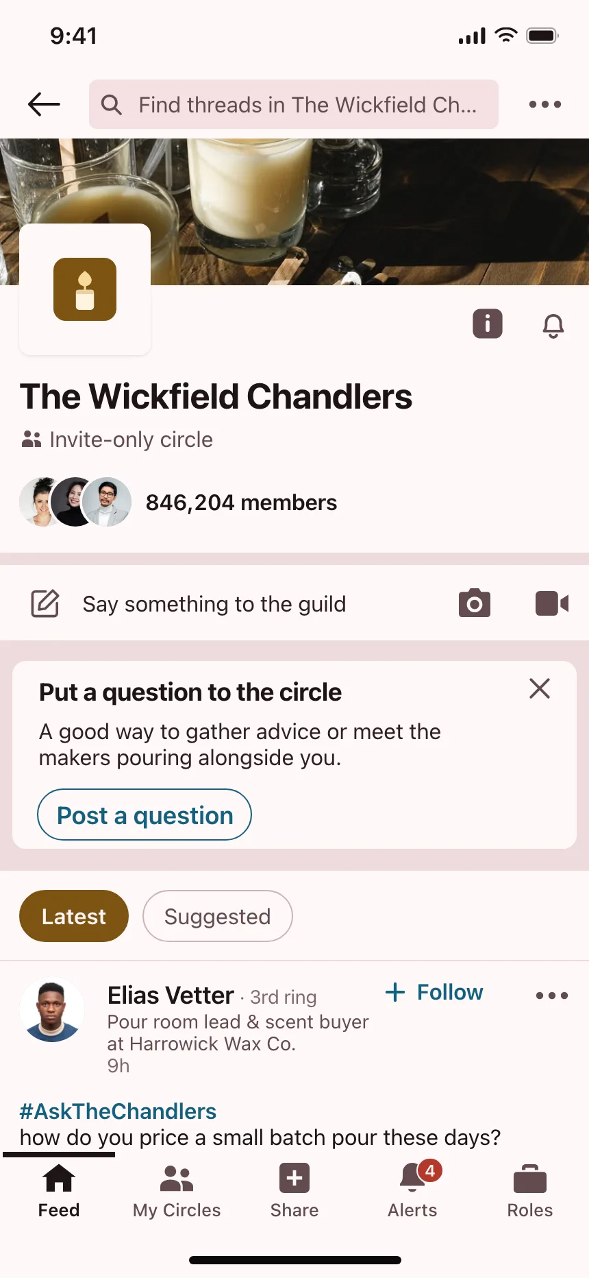 User profile