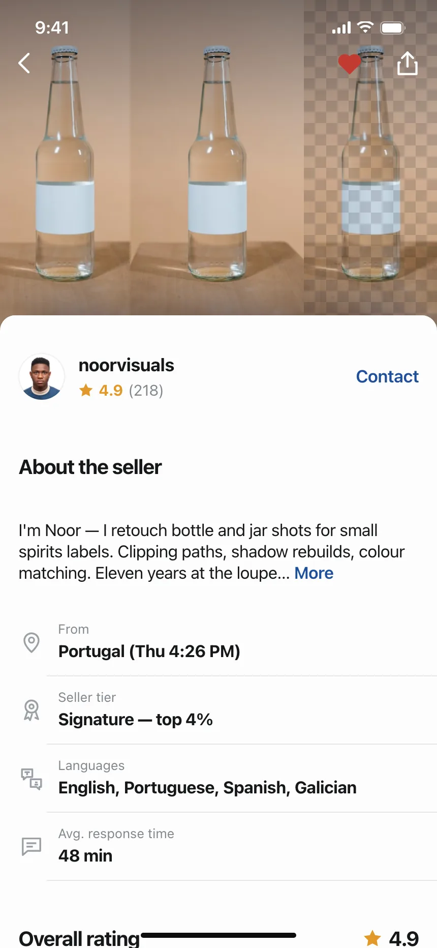 User profile