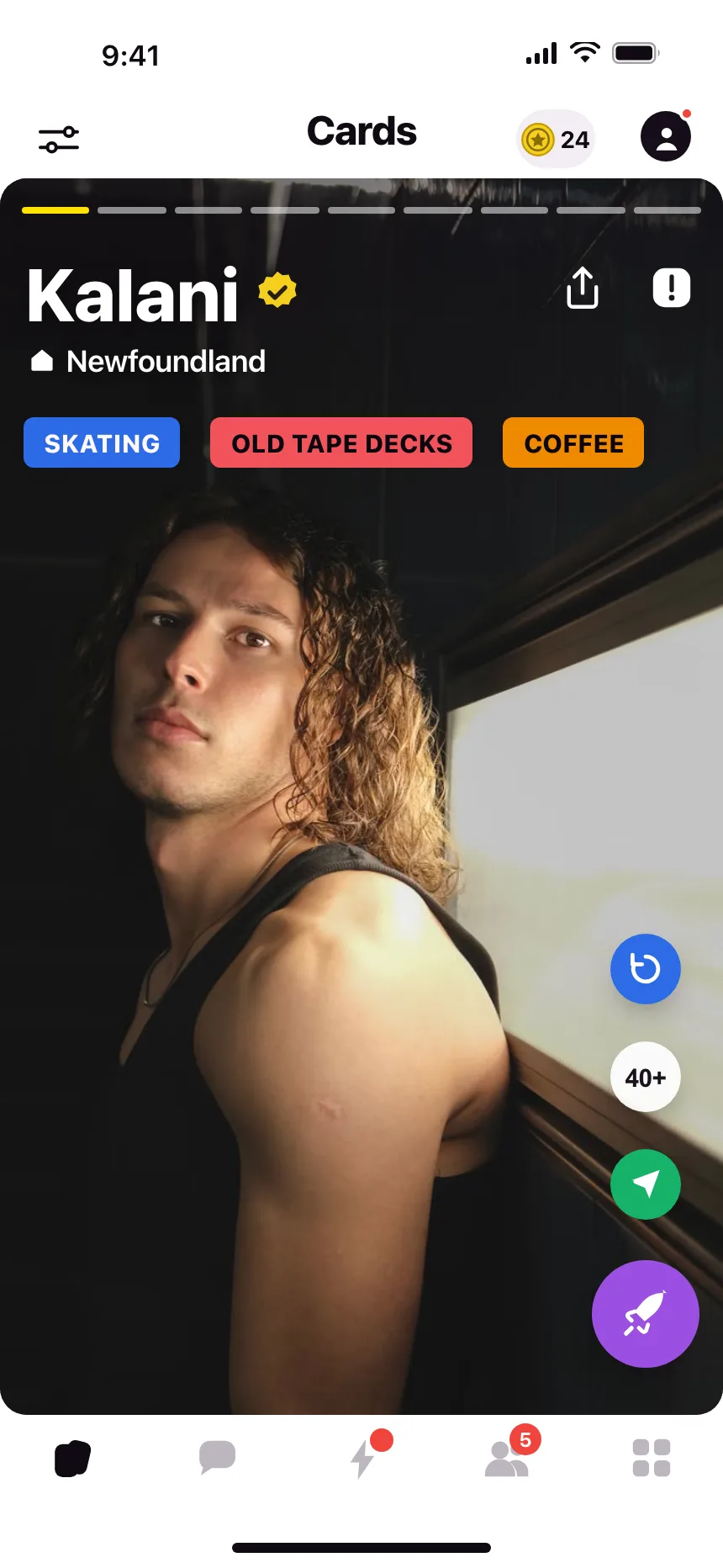 User profile