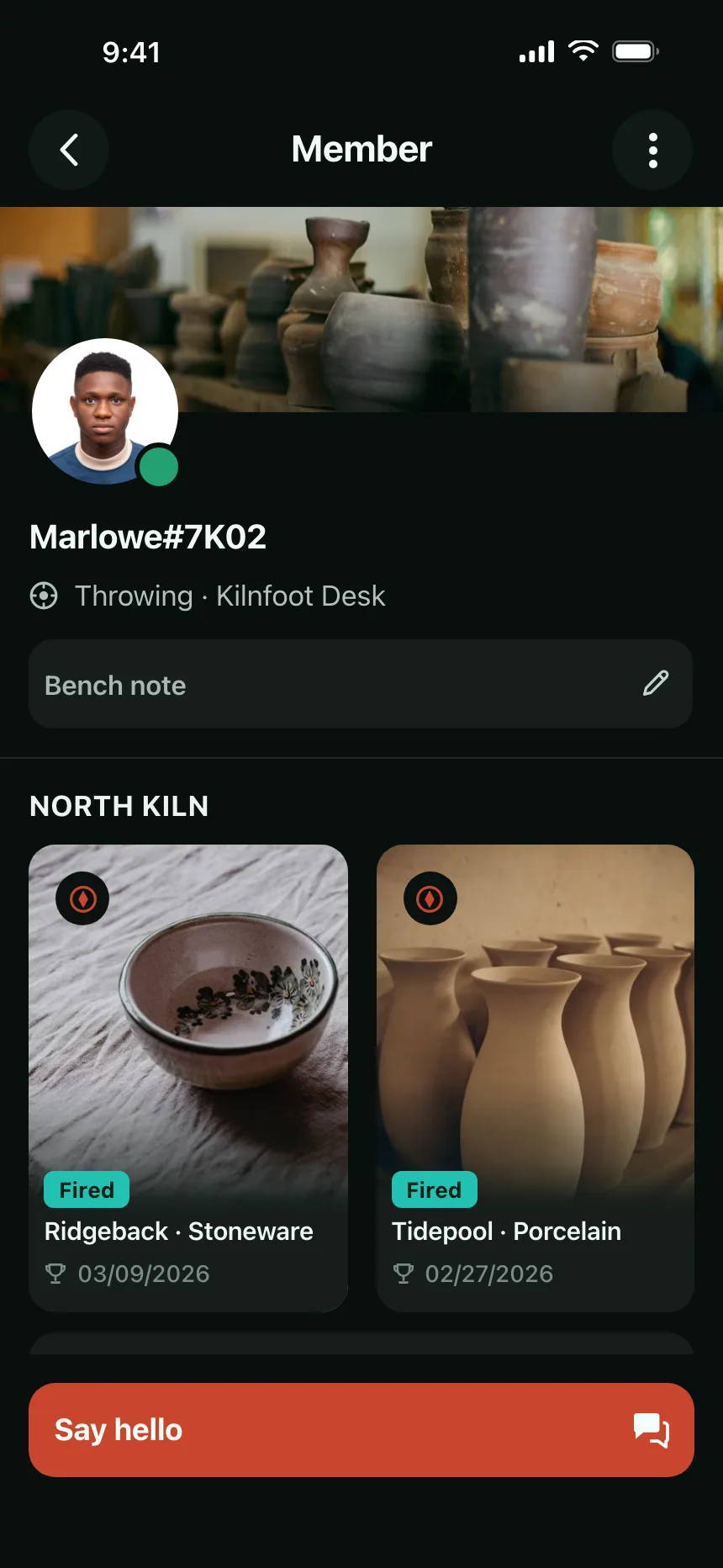 User profile
