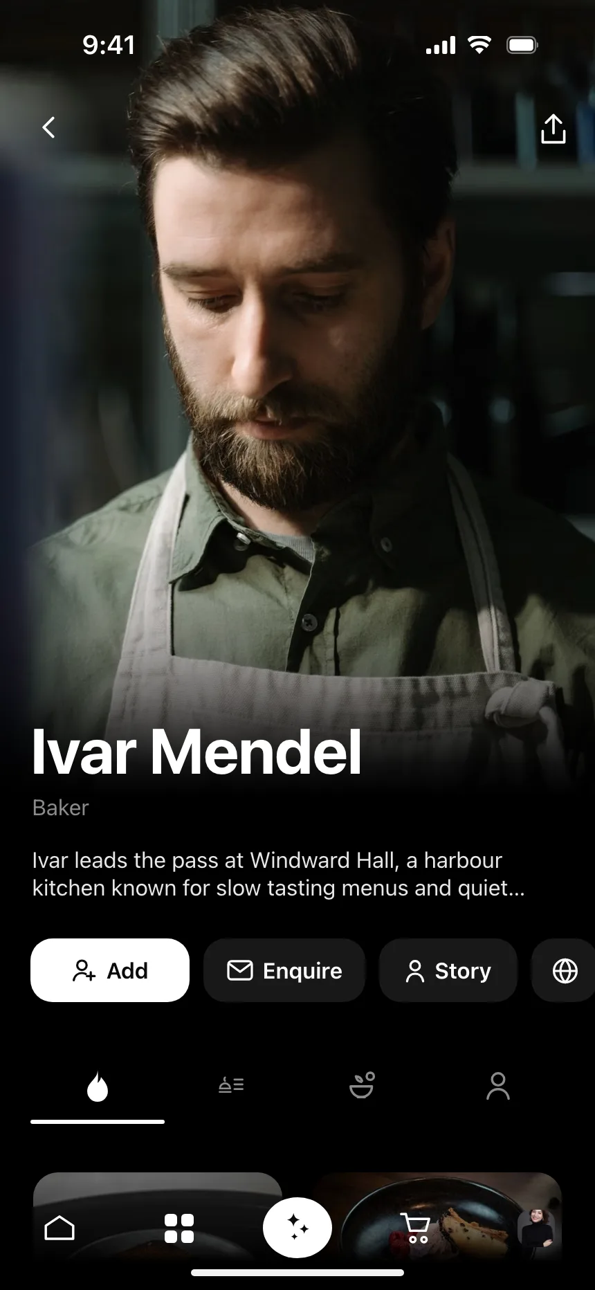 User profile