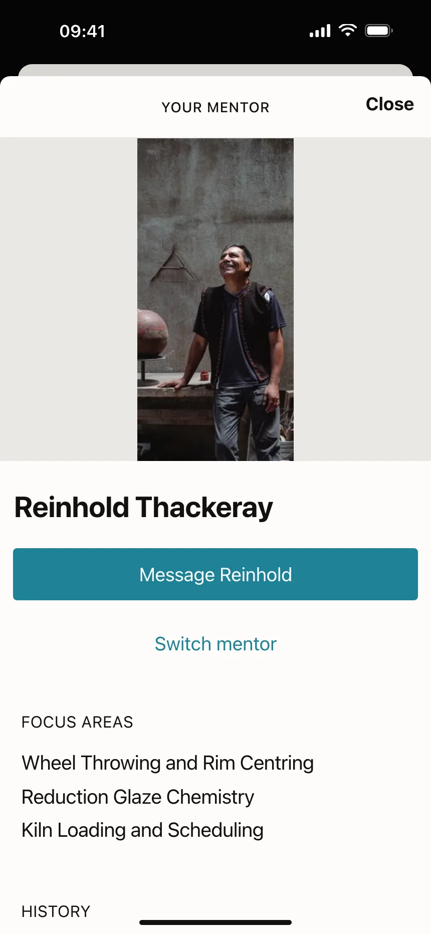 User profile