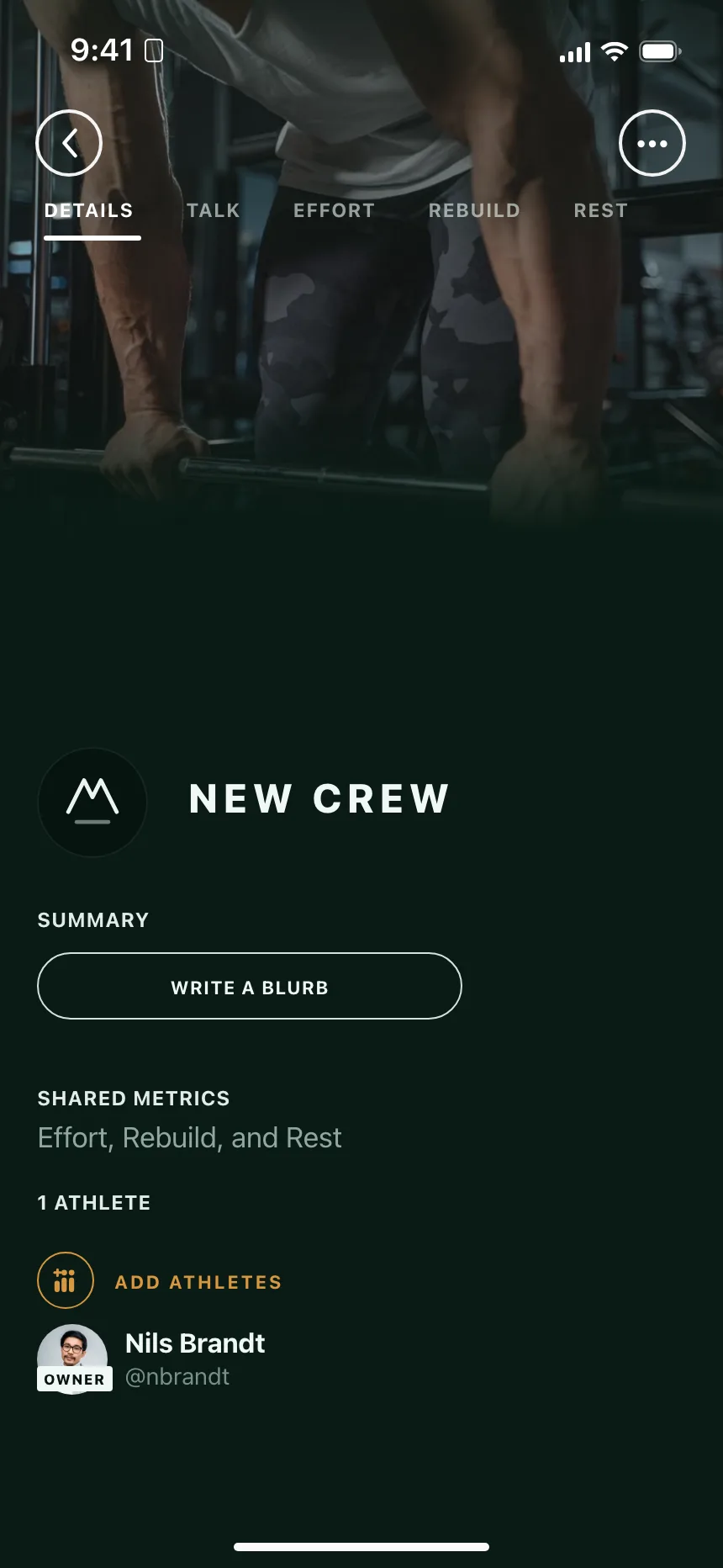 User profile