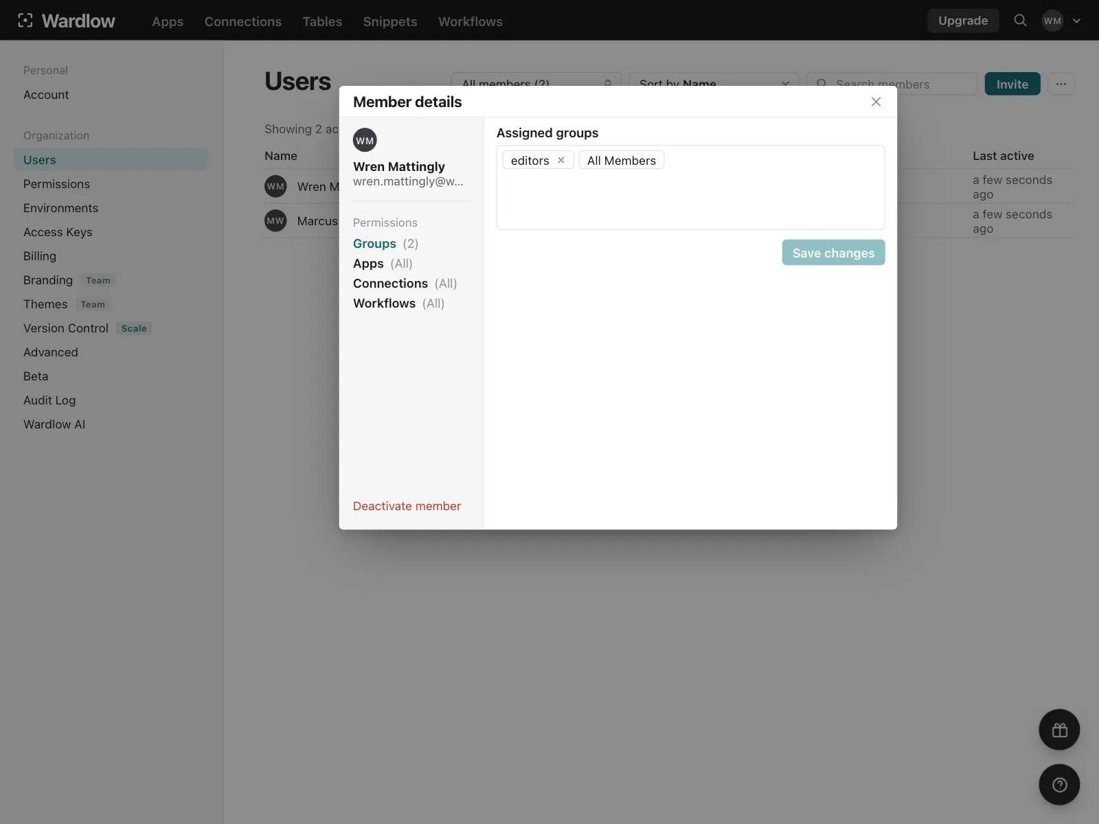 User profile