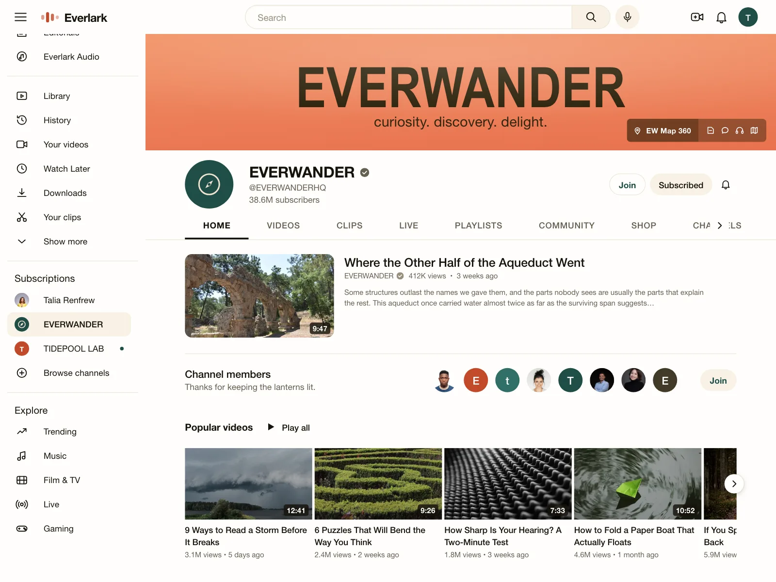 User profile
