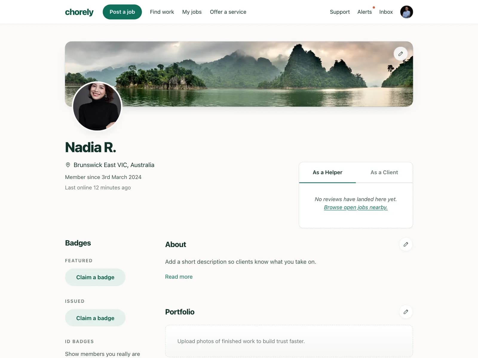 User profile